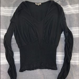 Black Long Sleeve Top